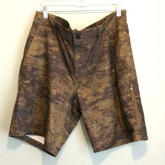 The North Face Rolling Sun Packable Shorts - Mountain Camo Print - Picture 4 of 7